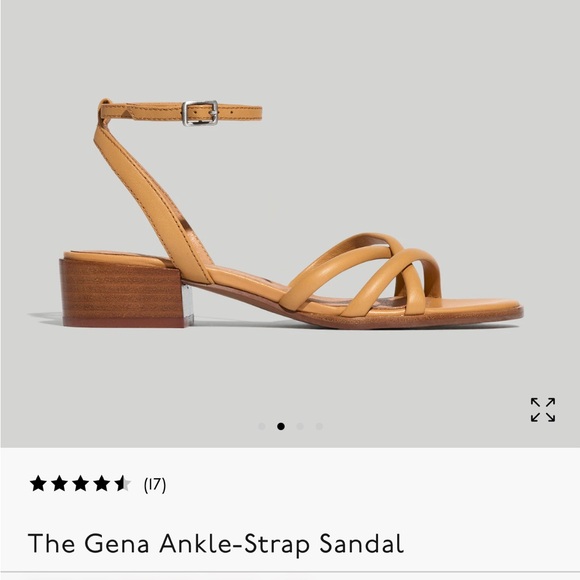 Madewell The Gena Strappy Leather Sandals, 7 - Picture 3 of 6